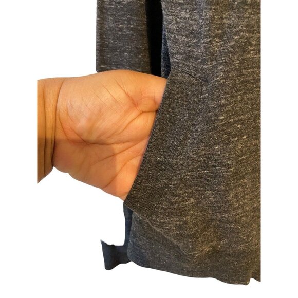 BDG Urban Outfitters Men Cardigan Charcoal Gray Size Large Button Down Pockets - Picture 4 of 8